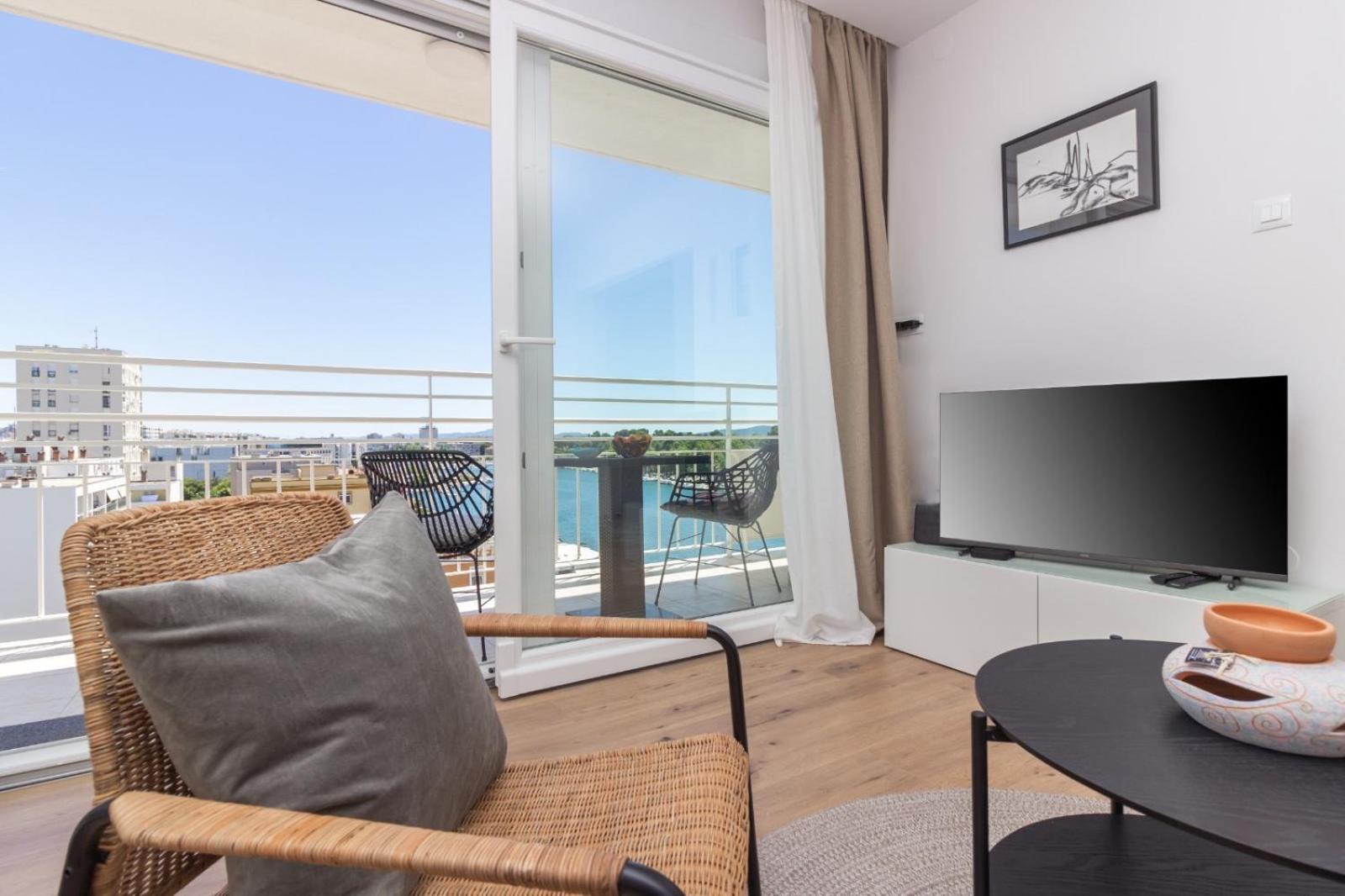 Sea View Mia Apartment Just Renovated Задар Экстерьер фото
