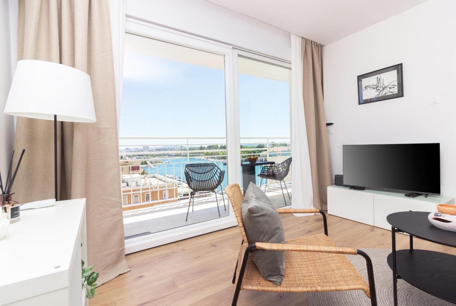 Sea View Mia Apartment Just Renovated Задар Экстерьер фото